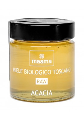 Maama Miele Italiano Biologico Crudo di Acacia Toscano