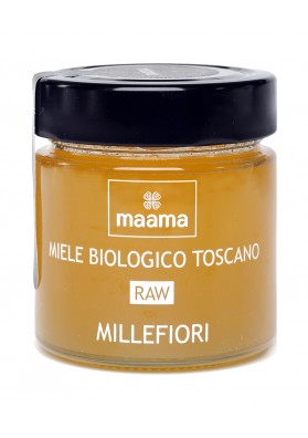 Maama Miele Italiano Bio Crudo Millefiori Toscano