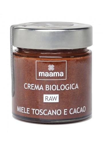 Maama Crema miele e Cacao: Miele Italiano Bio Crudo Toscano e Cacao Crudo Bio