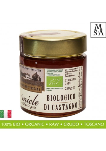 Miele Italiano Biologico di Castagno Toscano